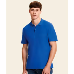Fruit of the Loom Mens Original Polo Shirt - 3XL, Royal Blue