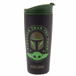 Star Wars: The Mandalorian Metal Travel Mug