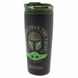 Star Wars: The Mandalorian Metal Travel Mug