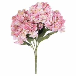 Hill Interiors Shabby Hydrangea Bouquet Artificial Flower - One Size, Pink