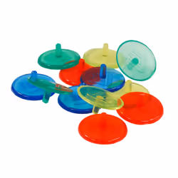Masters Neon Golf Ball Marker (Pack Of 12)