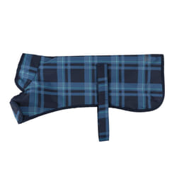 Regatta Arlo Waterproof Dog Coat - M, Navy Check
