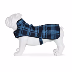 Regatta Arlo Waterproof Dog Coat - M, Navy Check