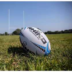Rhino Tornado XV Rugby Ball - 5, White