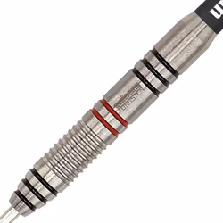 Unicorn Core Plus Win Darts (Pack of 3) - 25g, Silver/Black/Red