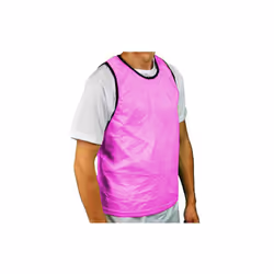 Precision Unisex Adult Reversible Mesh Training Bib - 10-14 Years, Pink/Sky Blue