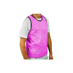 Precision Childrens/Kids Reversible Mesh Training Bib - 2-3 Years, Pink/Sky Blue