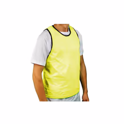 Precision Childrens/Kids Reversible Mesh Training Bib - 2-3 Years, Yellow/Royal Blue