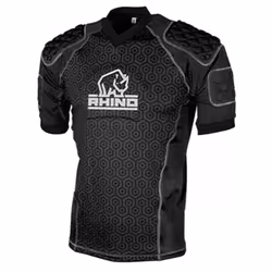 Rhino Unisex Adult Pro Body Protection Top - L, Black