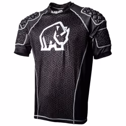 Rhino Childrens/Kids Pro Body Protection Top - S, Black