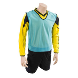 Precision Childrens/Kids Mesh Training Bib - 10-14 Years, Sky Blue