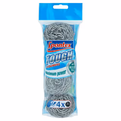 Spontex Tough Scouring Pads (Pack of 4)