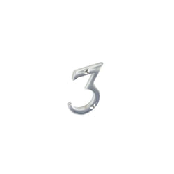 Securit 3 Chrome Door Number