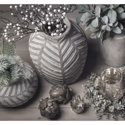 Hill Interiors Bloomville Stone Vase