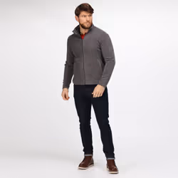 Regatta Mens Classic Microfleece Jacket - 2XL, Seal Grey