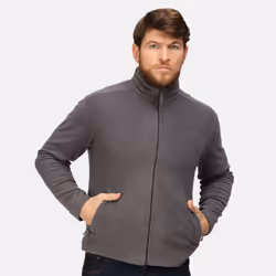 Regatta Mens Classic Microfleece Jacket - 2XL, Seal Grey