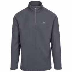 Trespass Mens Keynote Fleece Top - S, Charcoal Grey
