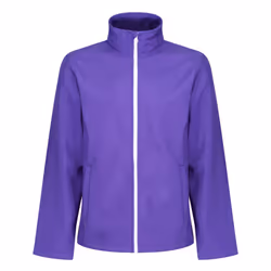 Regatta Standout Mens Ablaze Printable Soft Shell Jacket - L, Purple/Black