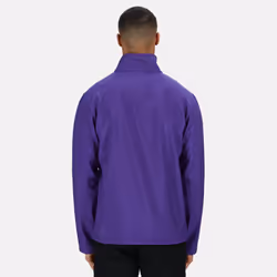 Regatta Standout Mens Ablaze Printable Soft Shell Jacket - L, Purple/Black
