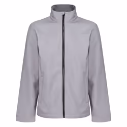 Regatta Standout Mens Ablaze Printable Soft Shell Jacket - S, Rock Grey/Black