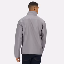 Regatta Standout Mens Ablaze Printable Soft Shell Jacket - S, Rock Grey/Black
