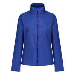 Regatta Standout Womens/Ladies Ablaze Printable Soft Shell Jacket - 18, Royal Blue/Black