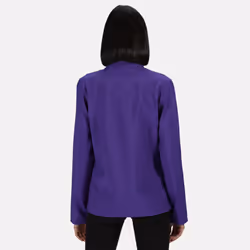 Regatta Standout Womens/Ladies Ablaze Printable Soft Shell Jacket - 18, Purple/Black