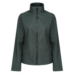 Regatta Standout Womens/Ladies Ablaze Printable Soft Shell Jacket - 12, Dark Spruce/Black