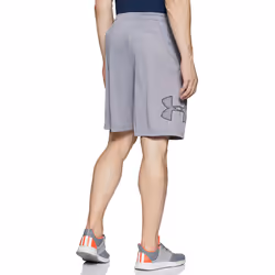 Under Armour Mens Tech Shorts - XS, Steel Grey/Black