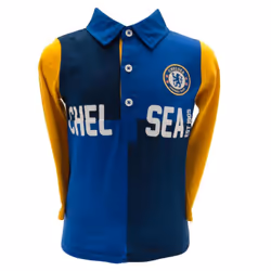 Chelsea FC Childrens/Kids Rugby Jersey - 2-3 Years, Blue/Navy/Yellow