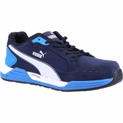 Puma Safety Mens Airtwist Low S3 Leather Safety Trainers - 6 UK, Blue