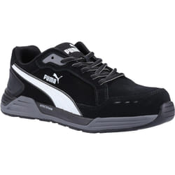 Puma Safety Mens Airtwist Low S3 Leather Safety Trainers - 6.5 UK, Black