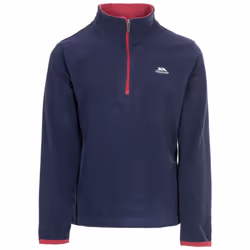 Trespass Childrens/Girls Sybil Micro Fleece - 5/6 Years, Navy/Raspberry