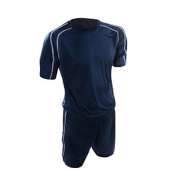 Precision Unisex Adult Lyon T-Shirt & Shorts Set - S, Navy/White