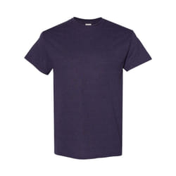 Gildan Mens Heavy Cotton Short Sleeve T-Shirt (Pack Of 5) - 2XL, Blackberry