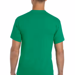 Gildan Mens Heavy Cotton Short Sleeve T-Shirt (Pack Of 5) - L, Antique Irish Green