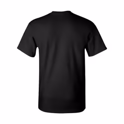 Gildan Mens Heavy Cotton Short Sleeve T-Shirt (Pack Of 5) - L, Black
