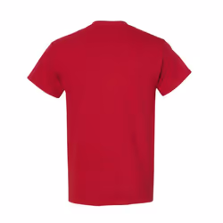 Gildan Mens Heavy Cotton Short Sleeve T-Shirt (Pack Of 5) - M, Antique Cherry Red