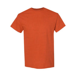Gildan Mens Heavy Cotton Short Sleeve T-Shirt (Pack Of 5) - M, Antique Orange