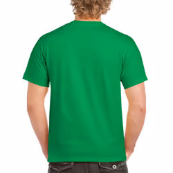 Gildan Mens Heavy Cotton Short Sleeve T-Shirt (Pack Of 5) - M, Irish Green