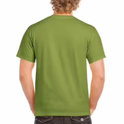 Gildan Mens Heavy Cotton Short Sleeve T-Shirt (Pack Of 5) - M, Kiwi