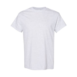 Gildan Mens Heavy Cotton Short Sleeve T-Shirt (Pack Of 5) - S, Ash Grey