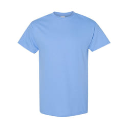 Gildan Mens Heavy Cotton Short Sleeve T-Shirt (Pack Of 5) - S, Carolina Blue