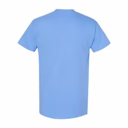 Gildan Mens Heavy Cotton Short Sleeve T-Shirt (Pack Of 5) - S, Carolina Blue