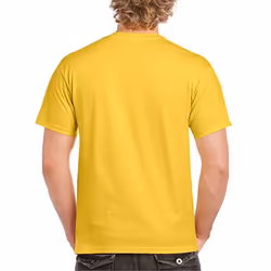 Gildan Mens Heavy Cotton Short Sleeve T-Shirt (Pack Of 5) - S, Daisy