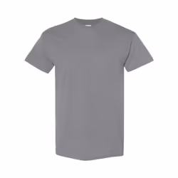 Gildan Mens Heavy Cotton Short Sleeve T-Shirt (Pack Of 5) - S, Graphite Heather