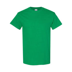 Gildan Mens Heavy Cotton Short Sleeve T-Shirt (Pack Of 5) - XL, Antique Irish Green