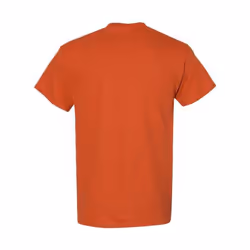 Gildan Mens Heavy Cotton Short Sleeve T-Shirt (Pack Of 5) - XL, Antique Orange