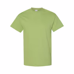 Gildan Mens Heavy Cotton Short Sleeve T-Shirt (Pack Of 5) - XL, Kiwi