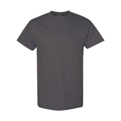 Gildan Mens Heavy Cotton Short Sleeve T-Shirt (Pack Of 5) - XL, Tweed